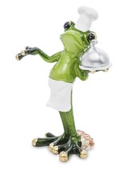 Декоративна фігурка кухаря жаби 127608