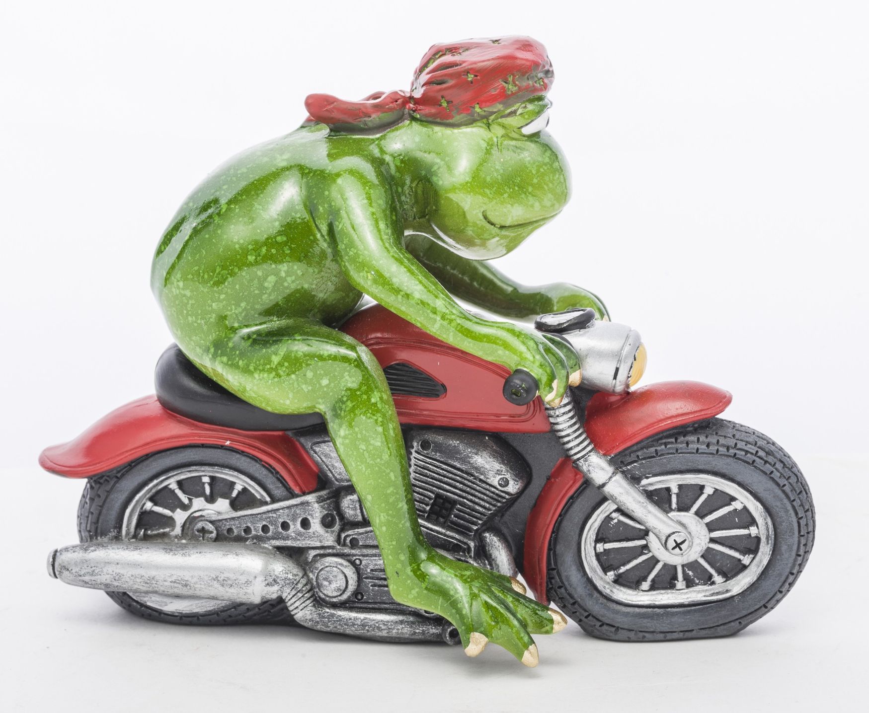 Лягушка на мотоцикле клип. Сувенирный мотоцикл. Лягушка на мотоцикле статуэтка. Фигурка мотоцикл красная. Зеленая лягушка на мотоцикле.