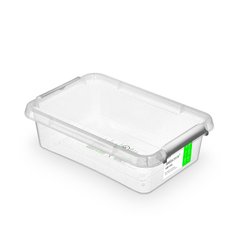 Антибактеріальний пластиковий харчовий контейнер з мікрочастинками срібла 3,1 л 29,5 х 20 х 8,5 см Orplast 1312