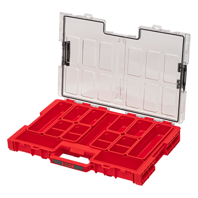 Модульный органайзер для инструментов с усиленной конструкцией Qbrick System ONE L RED Ultra HD