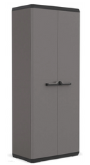 Багатофункціональна шафа пластикова Keter Piu-Utility Cabinet 241541 сіра