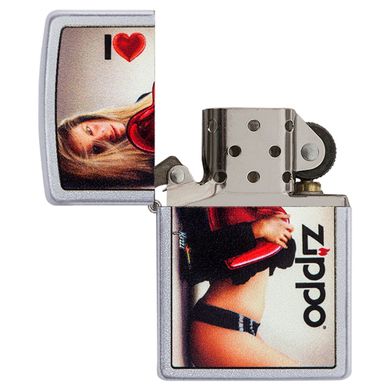 Зажигалка Zippo Mazzi I love Zippo 60003975 Мази, я люблю Zippo