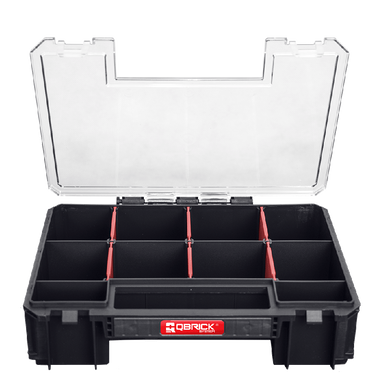 Ящик для инструментов PRO TOOLBOX + 5 штук органайзеров TWO MULTI 257x181x65mm QBRICK SYSTEM