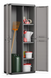 Багатофункціональна шафа пластикова Keter Piu-Utility Cabinet 241541 сіра