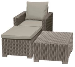 Комплект мебели для терассы KETER 231730 MOOREA капучино