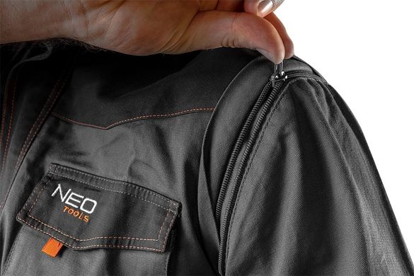 Мужская куртка 2 в 1 100% хлопок размер L Neo Tools 81-311