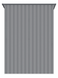 Металевий сарай HardMaster KENT 5x3 світло-сірий 005284