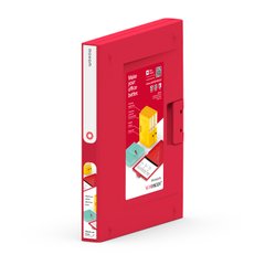 Папка А4 швидкошивач 803 NewBinder 35 Folder red