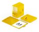 Папка А4 быстрошиватель для бумаг 802 NewBinder 25 Folder yellow