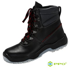 Черевики шкіряні утеплені зимові, взуття робоче PPO 0151 S1 SRC Розмір 41