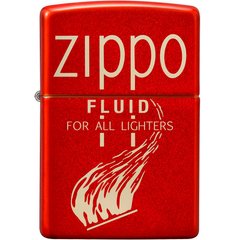 Зажигалка Zippo Retro Design Metallic Red 49586
