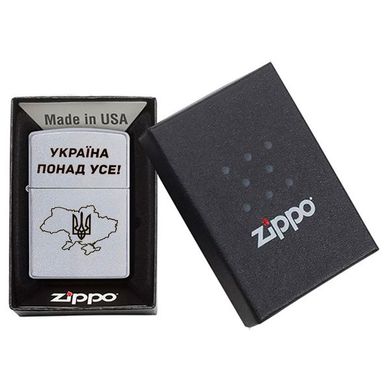 Зажигалка Zippo CLASSIC street chrome 205 P