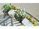 Горщик для квітів підвісний прямокутний Prosperplast Rattola на балкон белый DRL400PW-S449