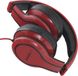 Навушники червоні дротові з регулюванням розміру Esperanza EH136R