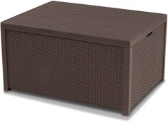 Стіл ящик для зберігання Keter Arica storage table 221043 (220001) коричневий
