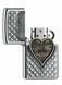 Оригинальная зажигалка Zippo Heart Emblem 3D 25542