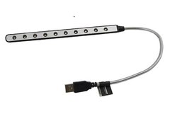 Світлодіодіодна USB LED лампа 45 см Esperanza EA148 чорна