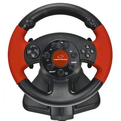 Игровой руль и модуль с педалями проводний High Octane PC/PS1/PS2/PS3 Esperanza EG103