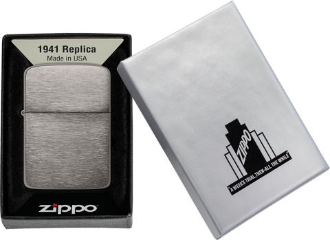Запальничка Zippo 24096 "1941 REPLICA" black ice
