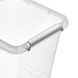 Антибактериальный пластиковый пищевой контейнер с микрочастицами серебра 8,0 л 39,5 х 19,5 х 11,5 см Orplast 1422