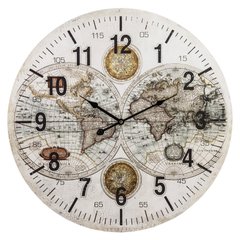 Декоративний годинник з картою Art-Pol 124254