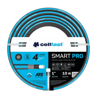 Шланг садовий для поливу Cellfast Smart Pro Ats 1" 10 м 13-434