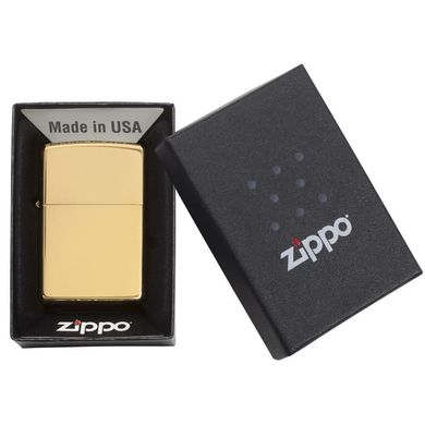 Зажигалка Zippo 254B CLASSIC high polish brass WO/SB