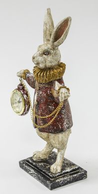 Фигурка кролика с часами 121677
