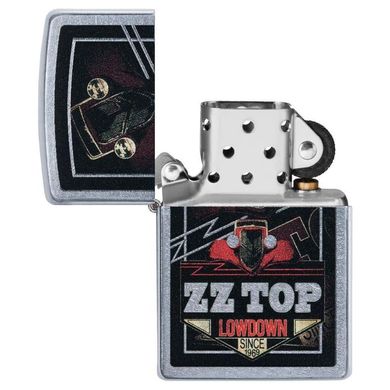 Оригінальна запальничка Zippo 49008 ZZ Top-Lowdown Since 1969