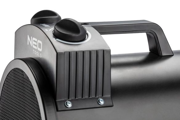 Тепловая пушка 3 кВт, IPX4 электрический обогреватель Neo Tools 90-068