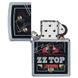 Оригінальна запальничка Zippo 49008 ZZ Top-Lowdown Since 1969