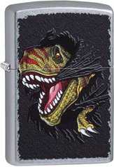 Зажигалка Zippo Dinosaur Ripping Design 60004114 Разрывной дизайн динозавра