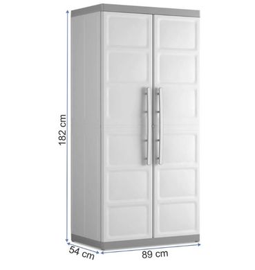 Многофункциональный шкаф пластиковый Keter/Kis Excellence XL High Cabinet высокая 003191 бежевый