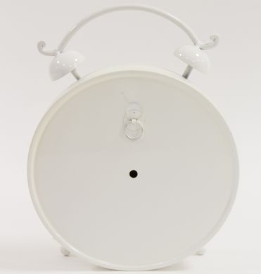 Настільний металевий годинник круглий прованс 27x21 см