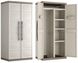 Багатофункціональна шафа пластикова Keter/Kis Excellence XL Utillity Cabinet висока 003192 бежева