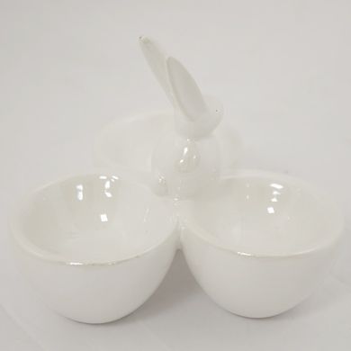 Подставка для яиц с кроликом 111701 керамическая