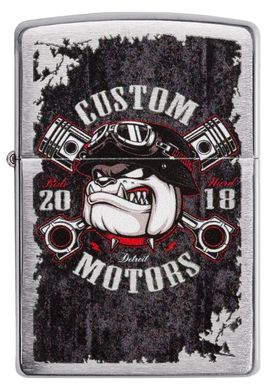 Зажигалка Zippo Bulldog Pistons Design 60004103 Дизайн поршней Bulldog