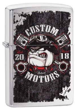 Зажигалка Zippo Bulldog Pistons Design 60004103 Дизайн поршней Bulldog