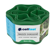 Садовий бордюр суцільний Cellfast пластиковий 9м 30-001H зелений