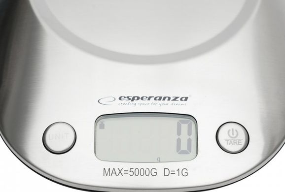 Весы кухонные электронные металлические Esperanza EKS008