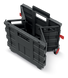 Ящик - візок транспортний складний для інструментів на колесах KCT4040-3020 антрацит
