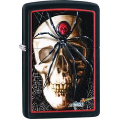 Зажигалка Zippo 28627 Mazzi Skull & Spider
