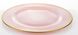 Декоративная тарелка Розовая 137305