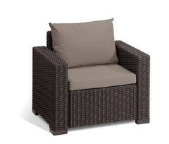 Комплект садовых кресел Keter California Chair (2x) 252920 коричневые
