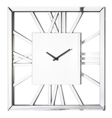 Годинник на стіну квадратний білий Art-Pol 135178