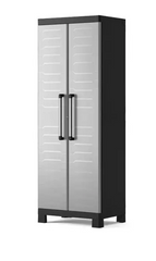 Многофункциональный шкаф пластиковый Keter/Kis Armadio Detroit Alto 252263 серый