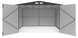 Металлический гараж HARDMAISTER Kingston 380x540 Cold Grey серый 000353
