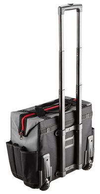 Прочная большая сумка для инструмента на колесах с телескопической ручкой Energy+ Neo Tools 58G093
