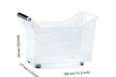 Пластиковый контейнер для хранения (набор 3 шт) PROSPERPLAST NUK NUK3H-S429 прозрачный