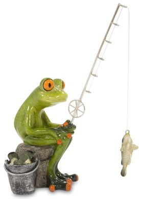 Фігурка рибалки жаби 115813